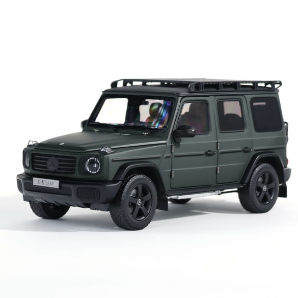 Mercedes Benz G Klasse W465 oliv magno 1:18 NOREV B66960662 Мерцедес Бенц Г Класа зелен отваряем