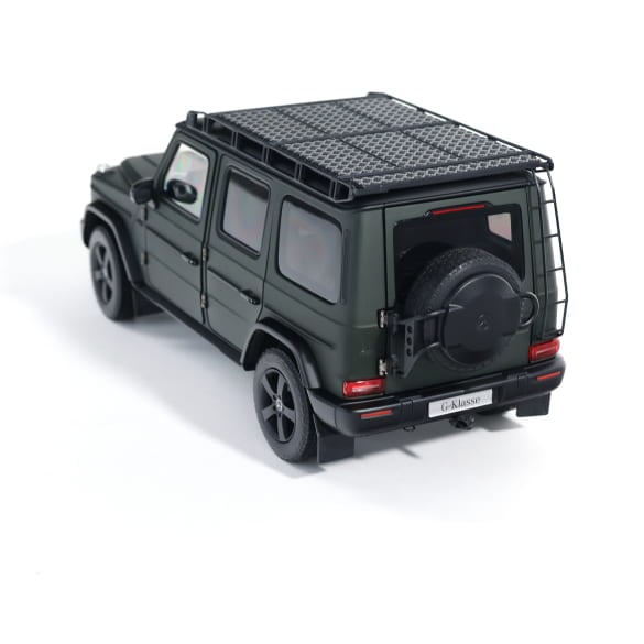 Mercedes Benz G Klasse W465 oliv magno 1:18 NOREV B66960662 Мерцедес Бенц Г Класа зелен отваряем