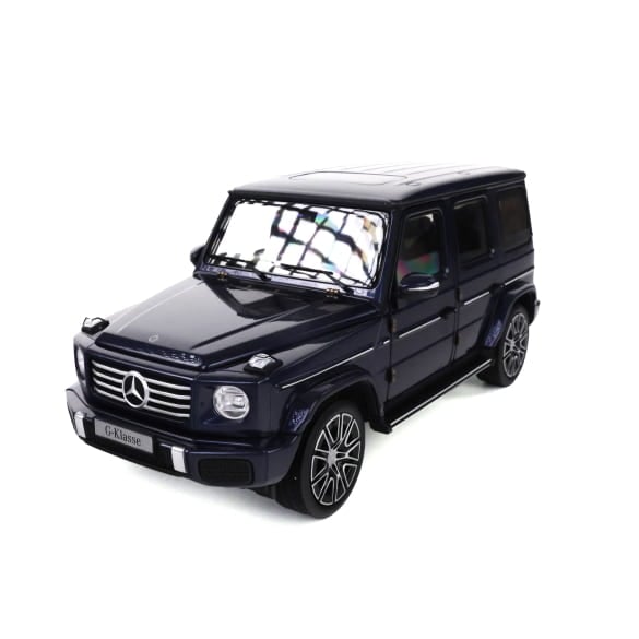 Mercedes Benz G Klasse W465 blue 1:18 NOREV B66960663 Мерцедес Бенц Г Класа син отваряем