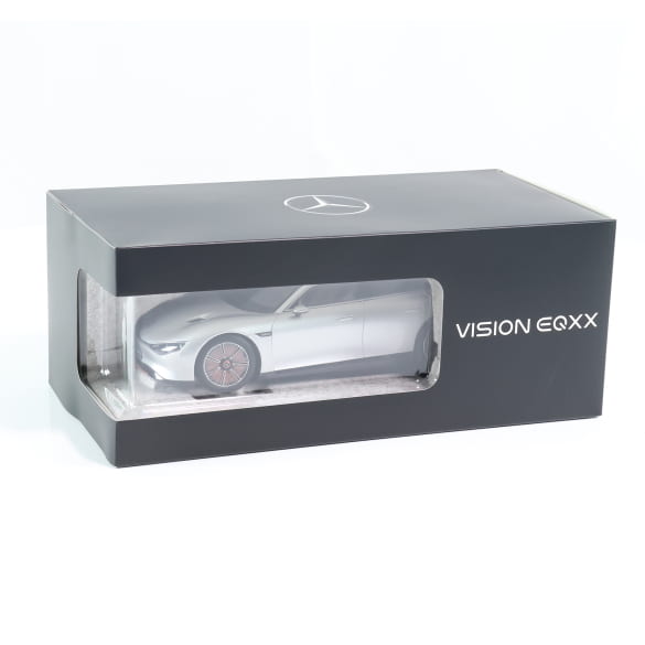 Mercedes Benz Vision EQXX silber Limited 1000 1:18 NOREV B66960599 Мерцедес Бенц Визион сив отваряем Лимитирана 1000