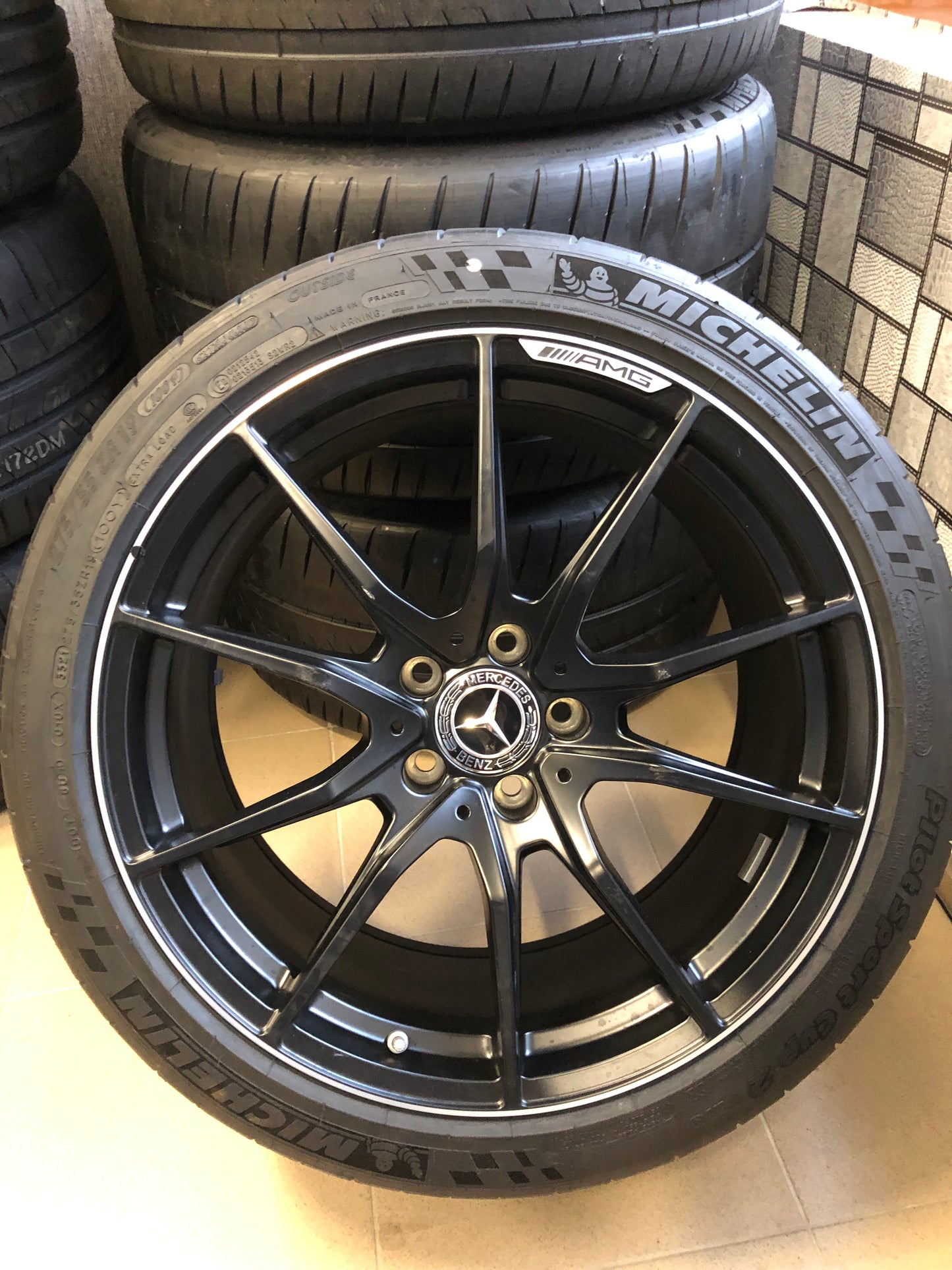 Като Нови Mercedes AMG GT-R W190 19/20 Zoll Мерцедес 19/20 цола Джанти летен комплект летни гуми