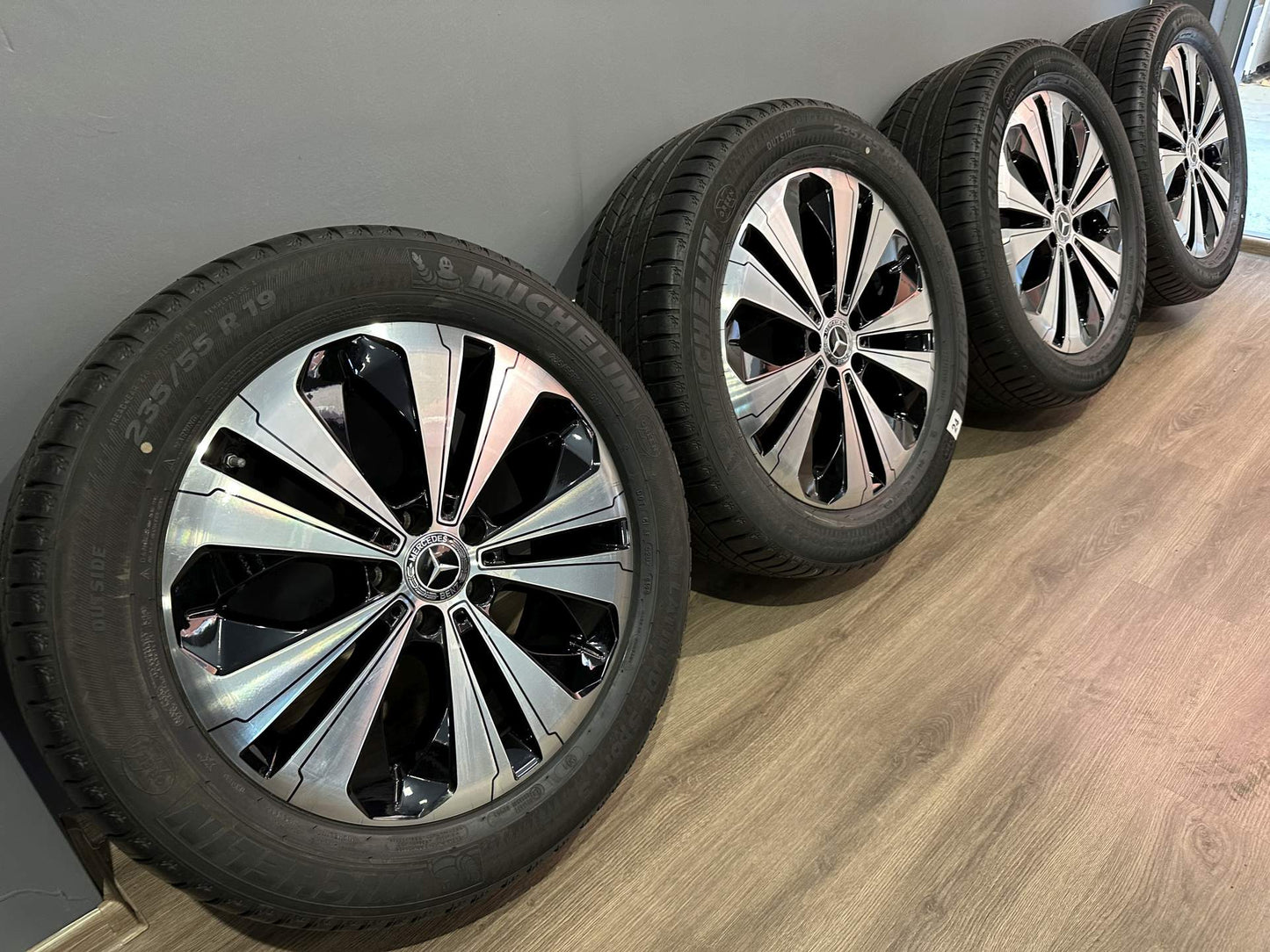 Нови Mercedes EQC W293 N293 19 Zoll Мерцедес 19 цола джанти летен комплект летни гуми