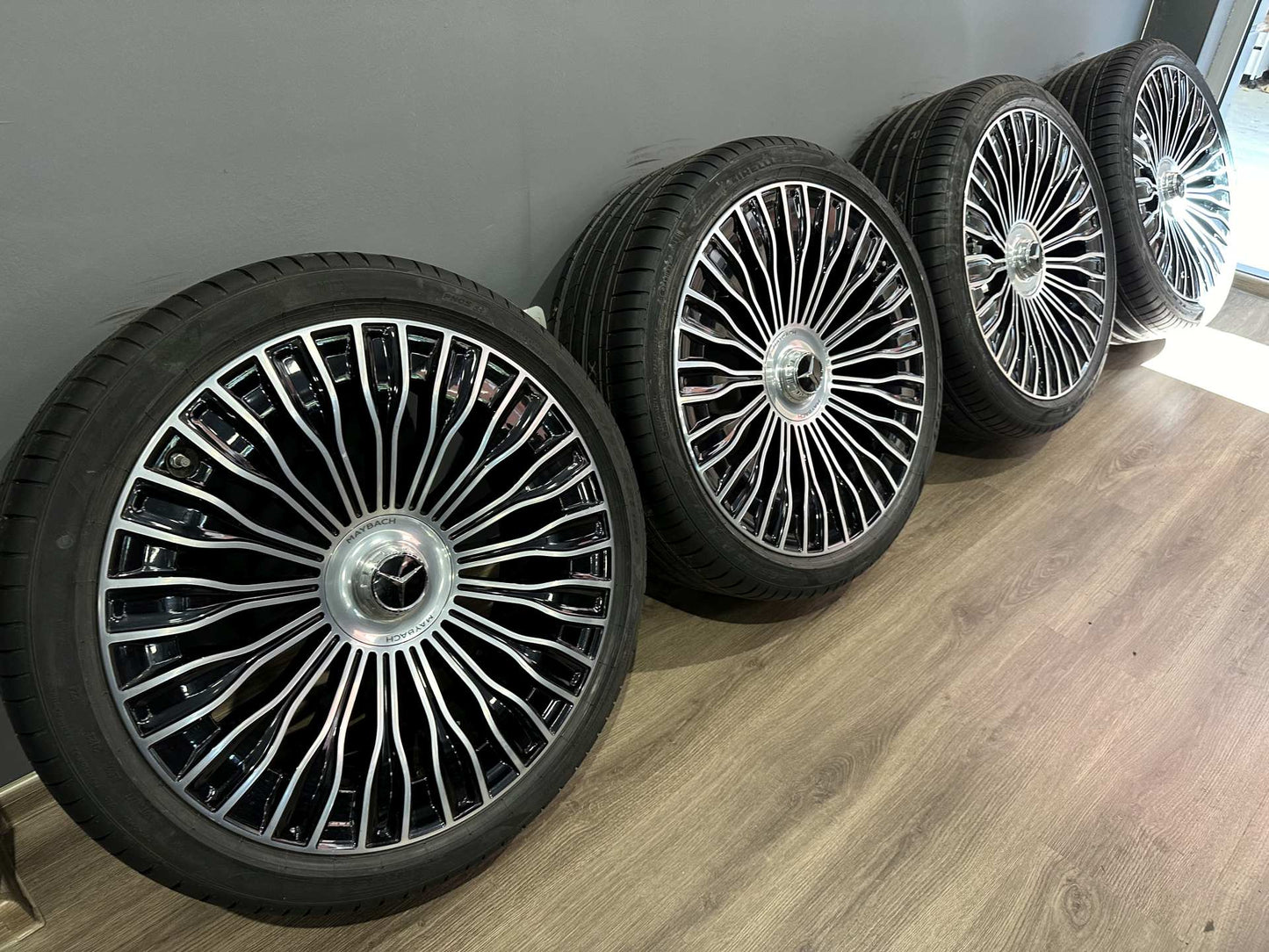 Оригинал като Нови Mercedes S Klasse Maybach С класа W223 V223 21 цола джанти летен комплект летни гуми