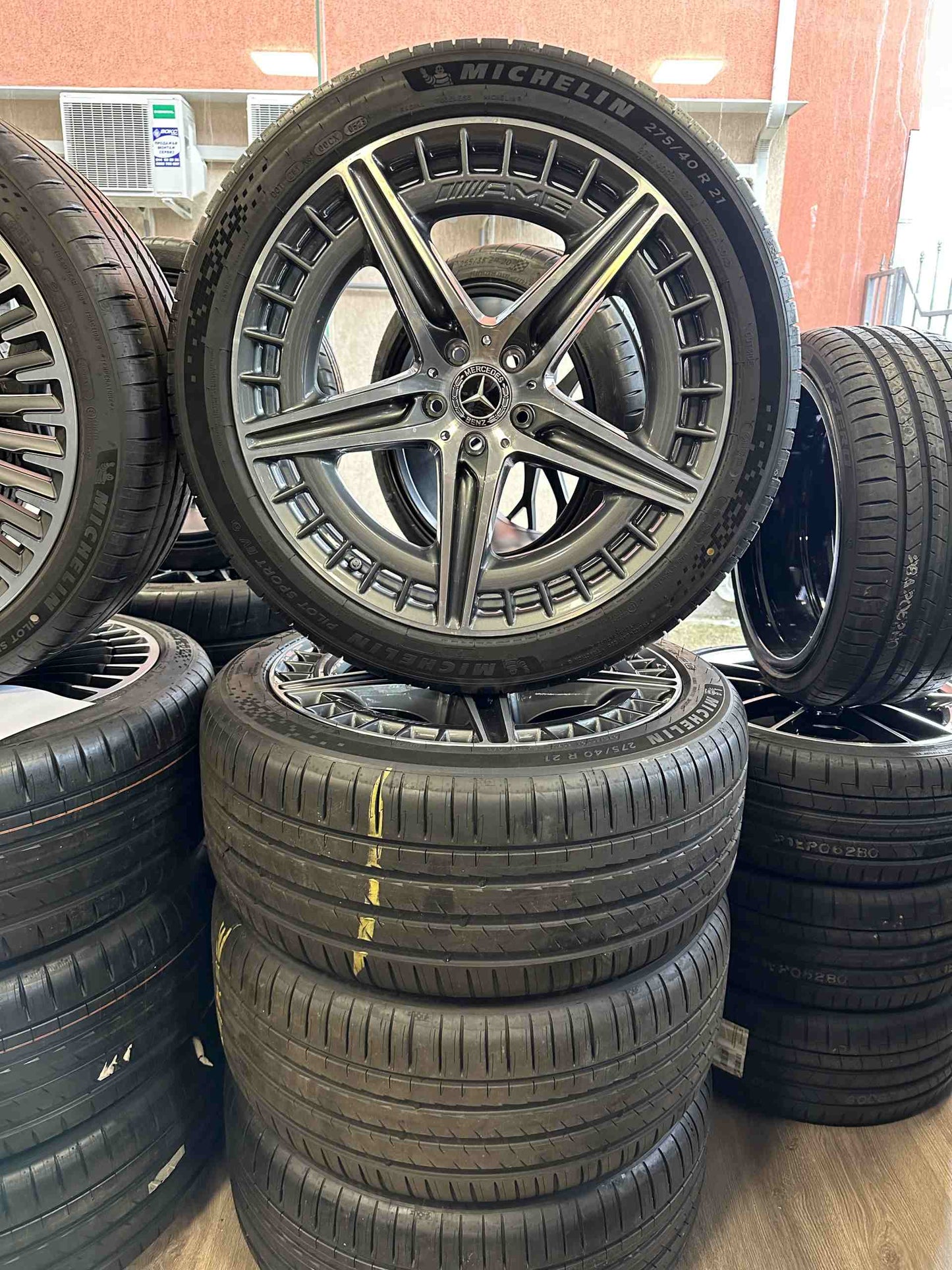 Като Нови Оригинал Mercedes EQS53 AMG Klasse W297 V297 AMG 21 Zoll Мерцедес EQS53 21 цола AMG джанти летен комплект летни гуми