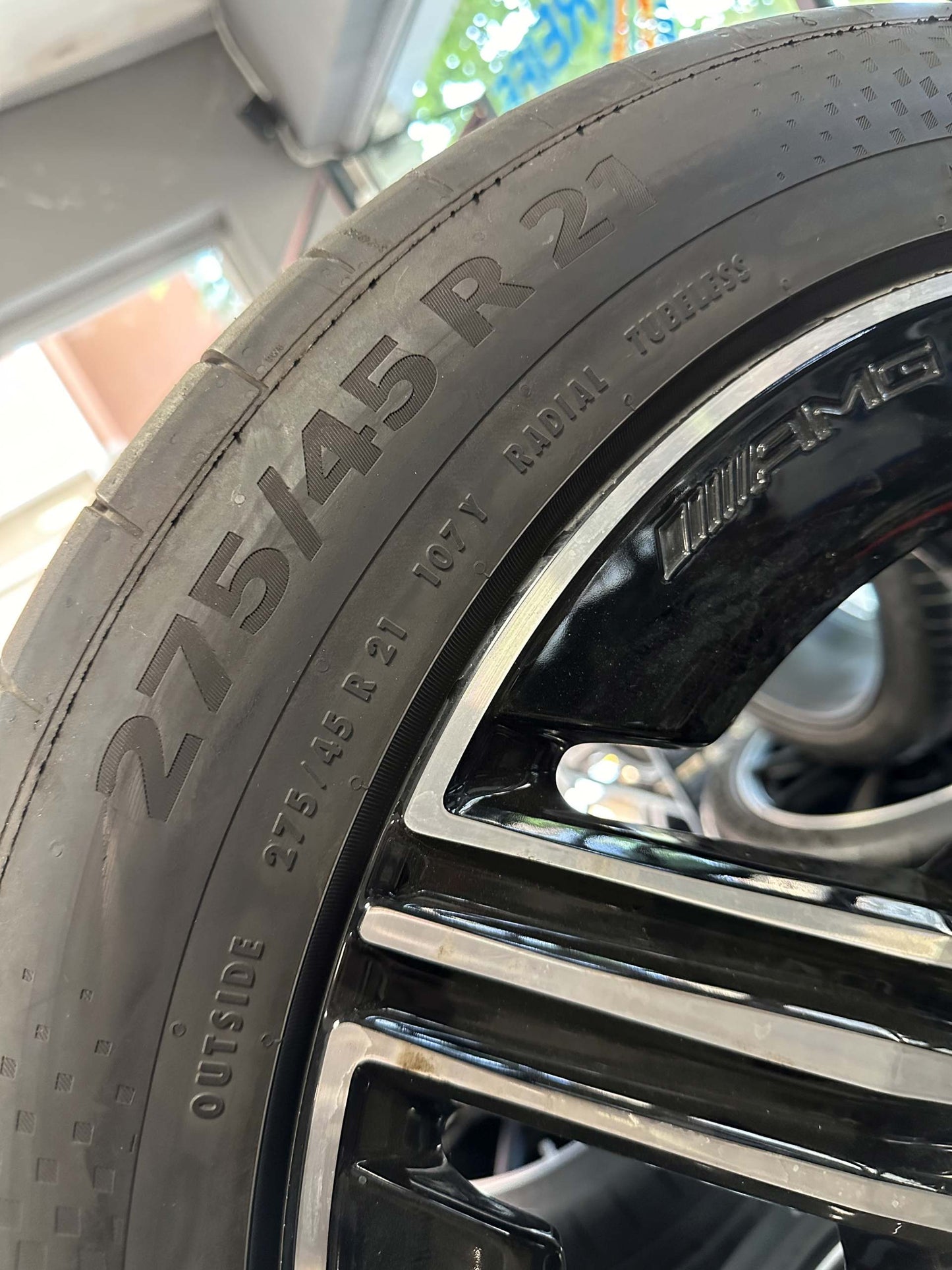 Оригинал като Нови Mercedes GLE V167 C167 AMG 21 Zoll Мерцедес ГЛЕ 21 цола AMG джанти летен комплект летни гуми
