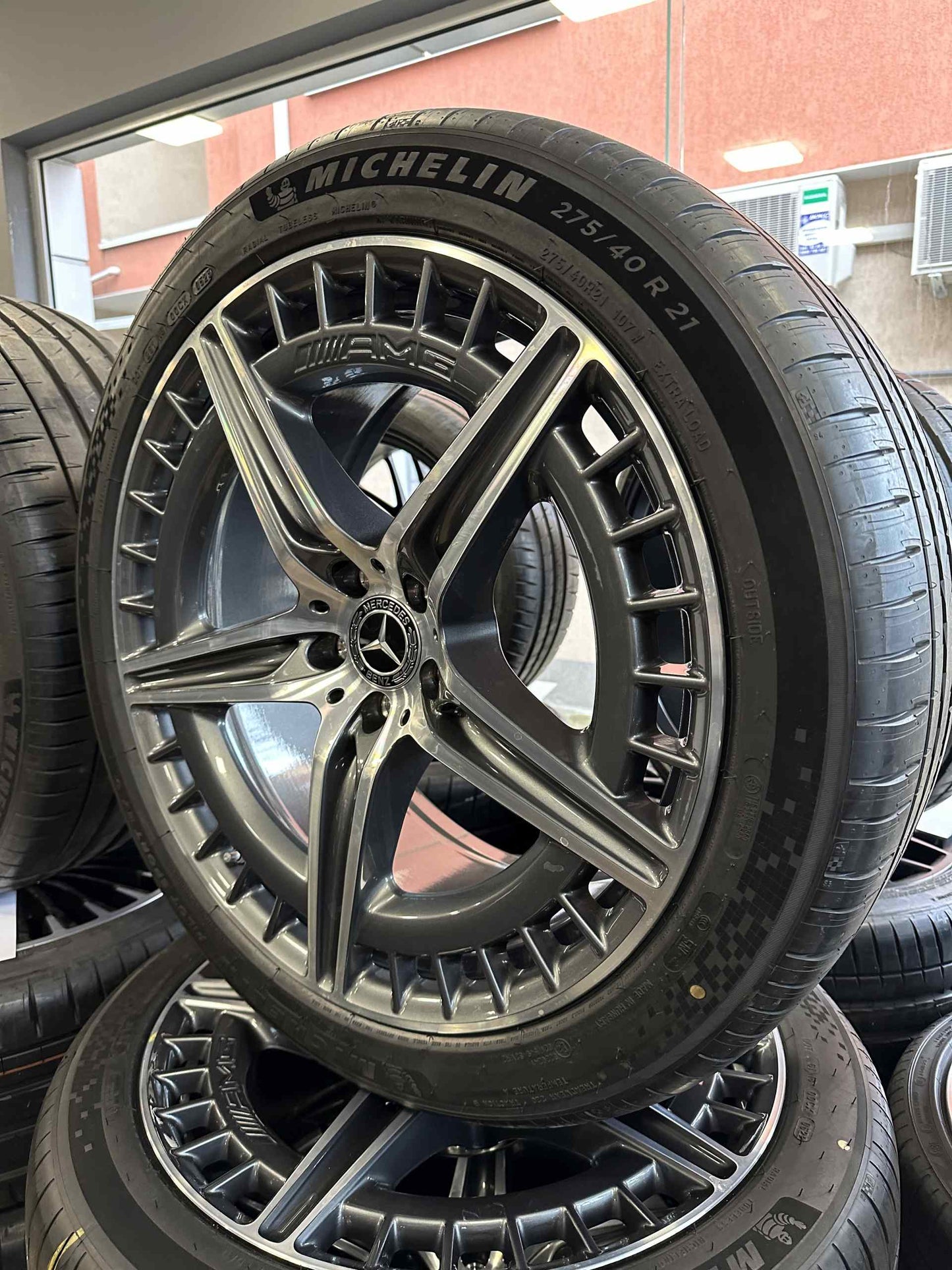 Като Нови Оригинал Mercedes EQS53 AMG Klasse W297 V297 AMG 21 Zoll Мерцедес EQS53 21 цола AMG джанти летен комплект летни гуми
