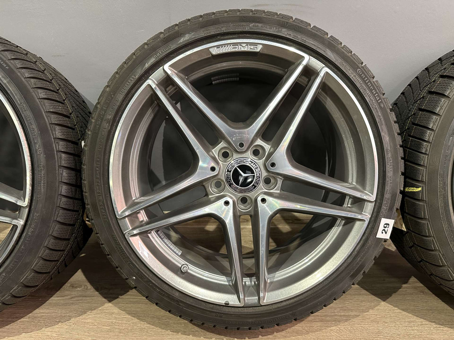 Оригинал Нови Mercedes C63 AMG W205 Klasse/ Ц63 класа W205 19 цола джанти зимен комплект зимни гуми
