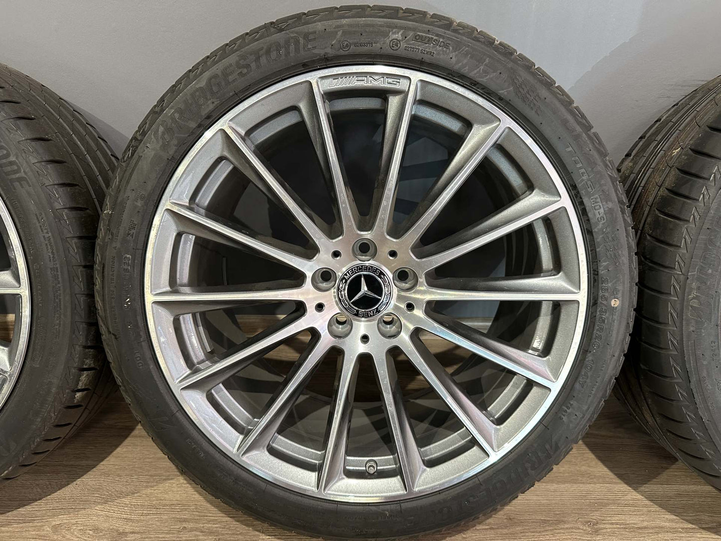 Оригинал като Нови Mercedes S Klasse 20 Zoll W223 V223 Мерцедес С Класа 20 цола AMG джанти летен комплект летни гуми