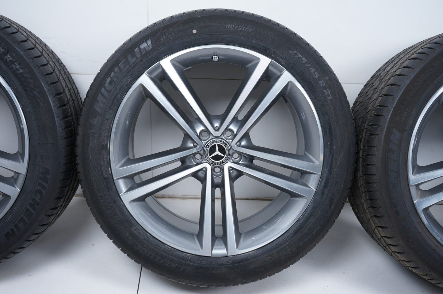 Като Нови Mercedes GLE V167 C167 21 Zoll Мерцедес ГЛЕ 21 цола джанти летен комплект летни гуми