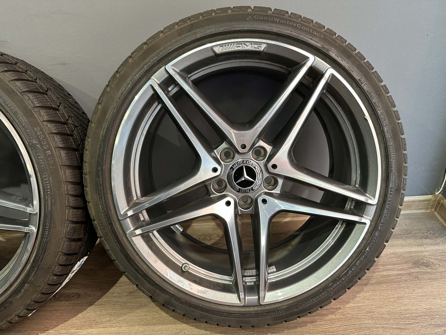 Оригинал Нови Mercedes C63 AMG W205 Klasse/ Ц63 класа W205 19 цола джанти зимен комплект зимни гуми