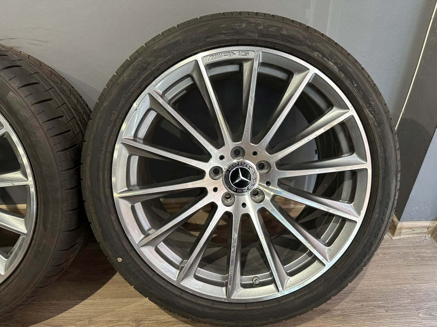 Оригинал като Нови Mercedes S Klasse 20 Zoll W223 V223 Мерцедес С Класа 20 цола AMG джанти летен комплект летни гуми