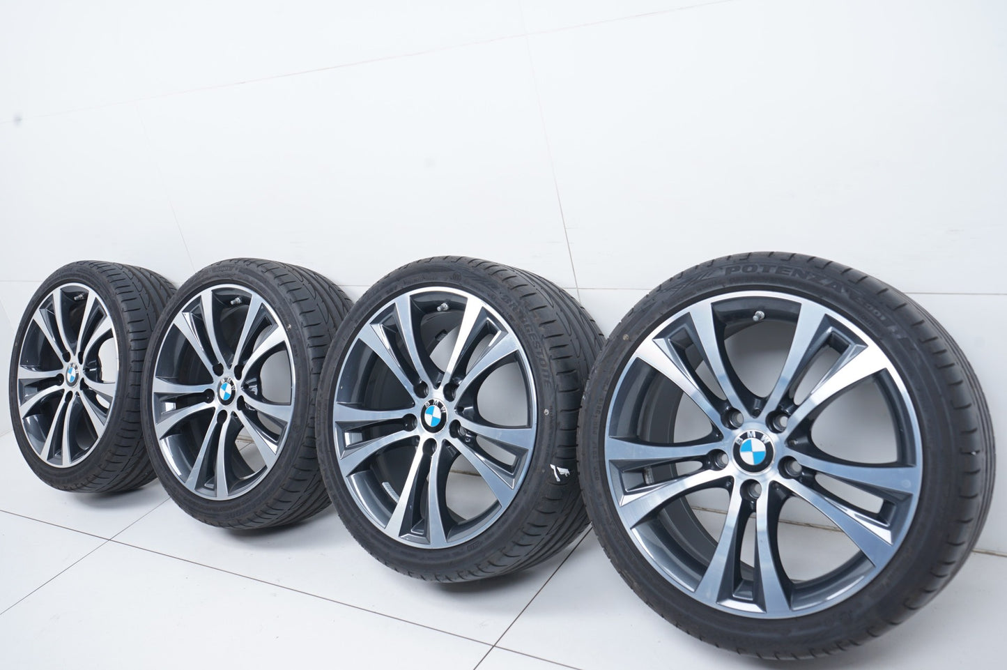 BMW 1er 2er серия F20 F21 18 Zoll 384 Бмв 1-ва 2-ра серия Ф20 Ф21 18 цола 384 летен комплект летни гуми