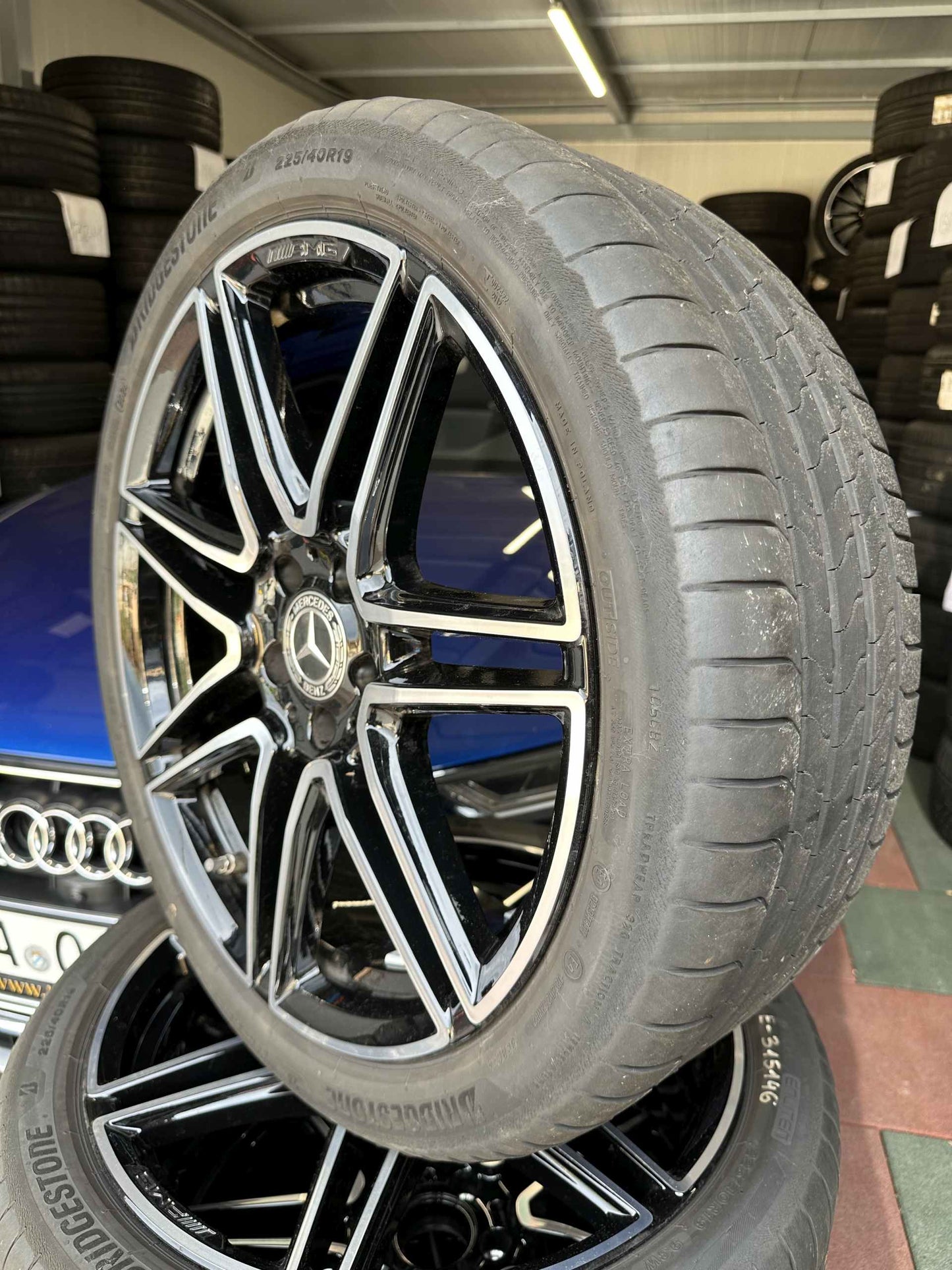Оригинал Mercedes C klasse W206 AMG 19 Zoll Мерцедес Ц класа W206 19 цола AMG летен комплект летни гуми