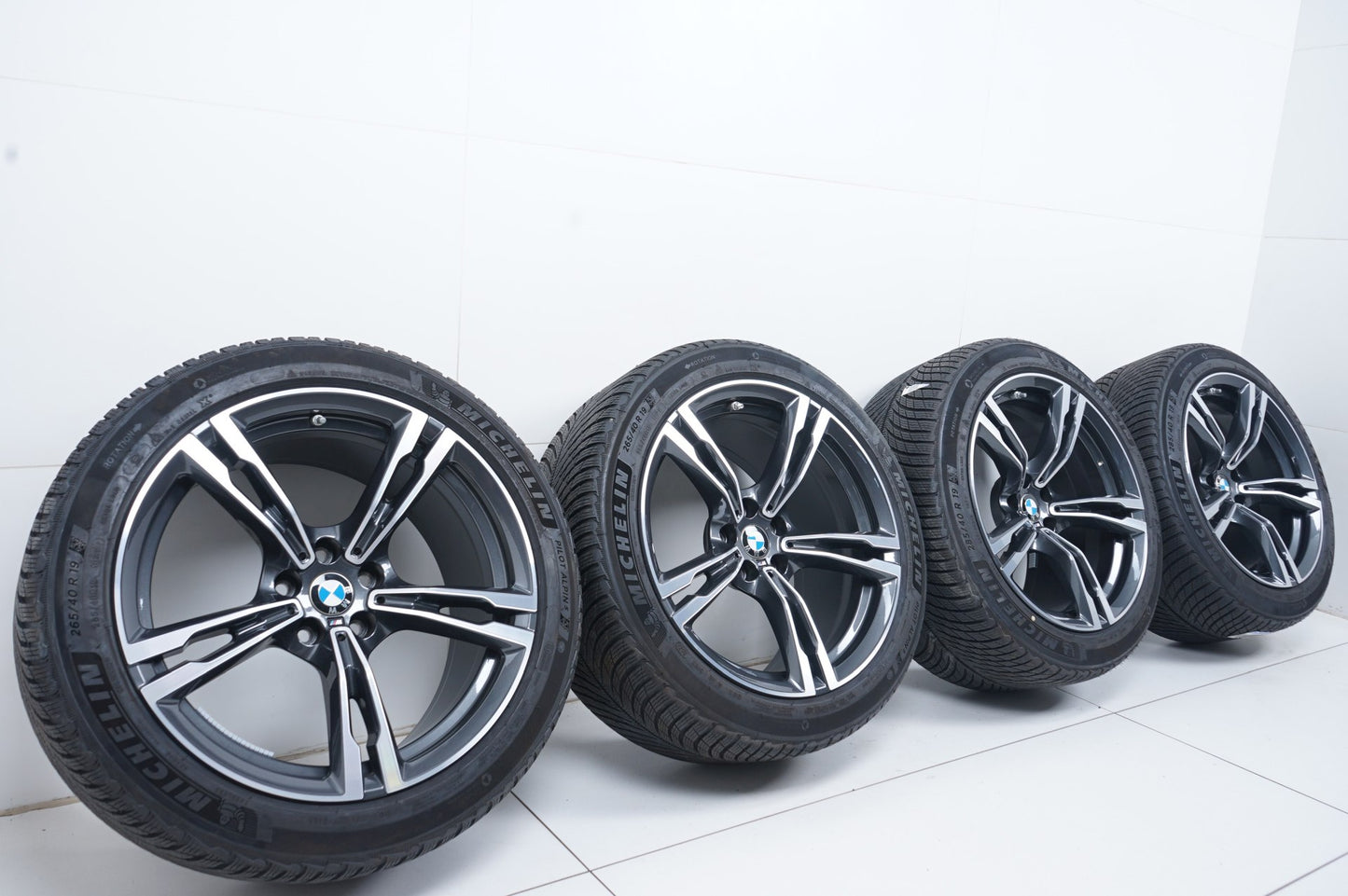 Оригинал BMW 5er 8er M5 M8 F90 F91 19 Zoll М706 Бмв М5 М8 Ф90 Ф91 19 Цола Алуминиеви джанти зимен комплект зимни гуми