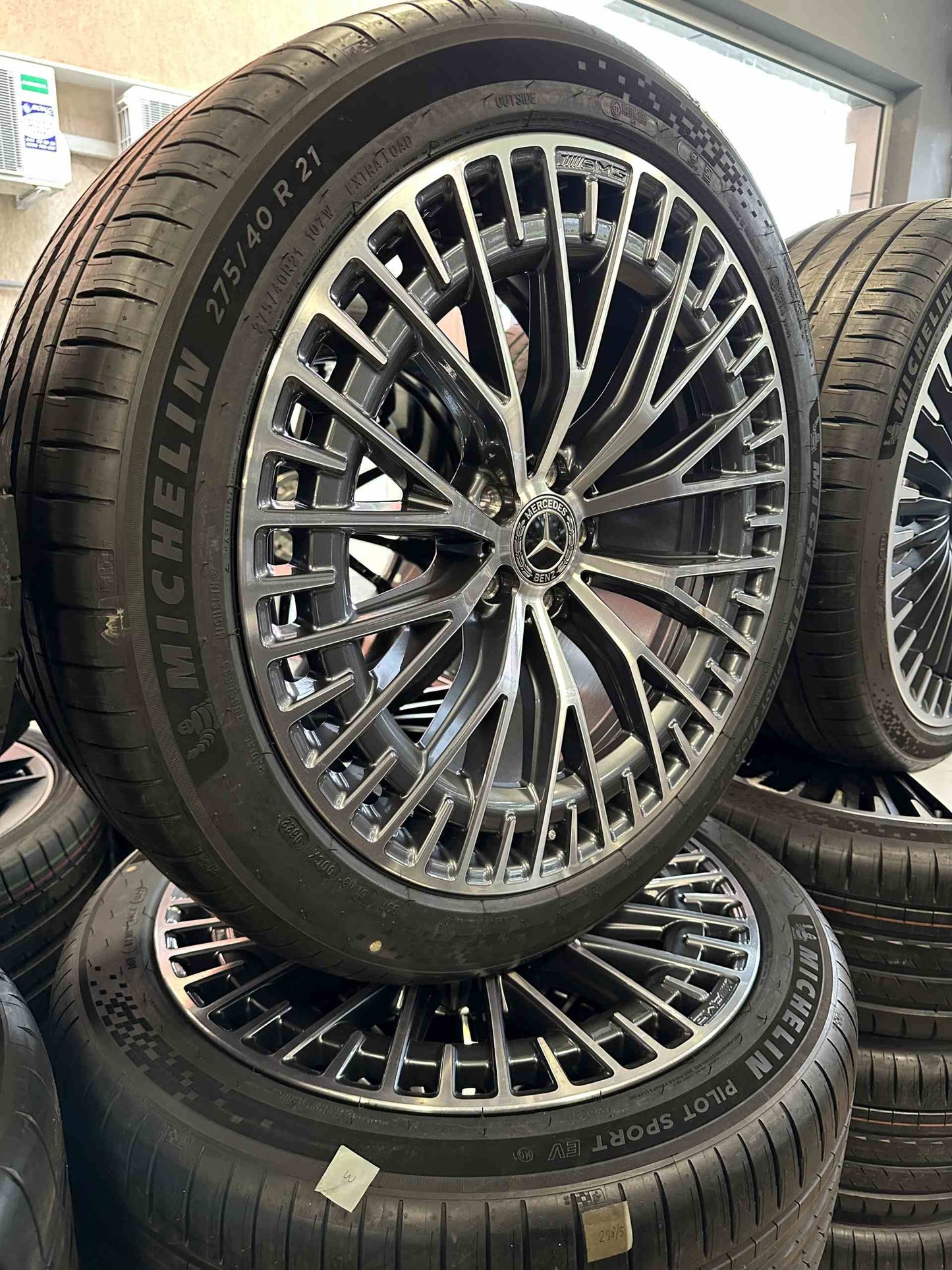 Като Нови Оригинал Mercedes EQS53 AMG Klasse W297 V297 AMG 21 Zoll Мерцедес EQS53 21 цола AMG джанти летен комплект летни гуми