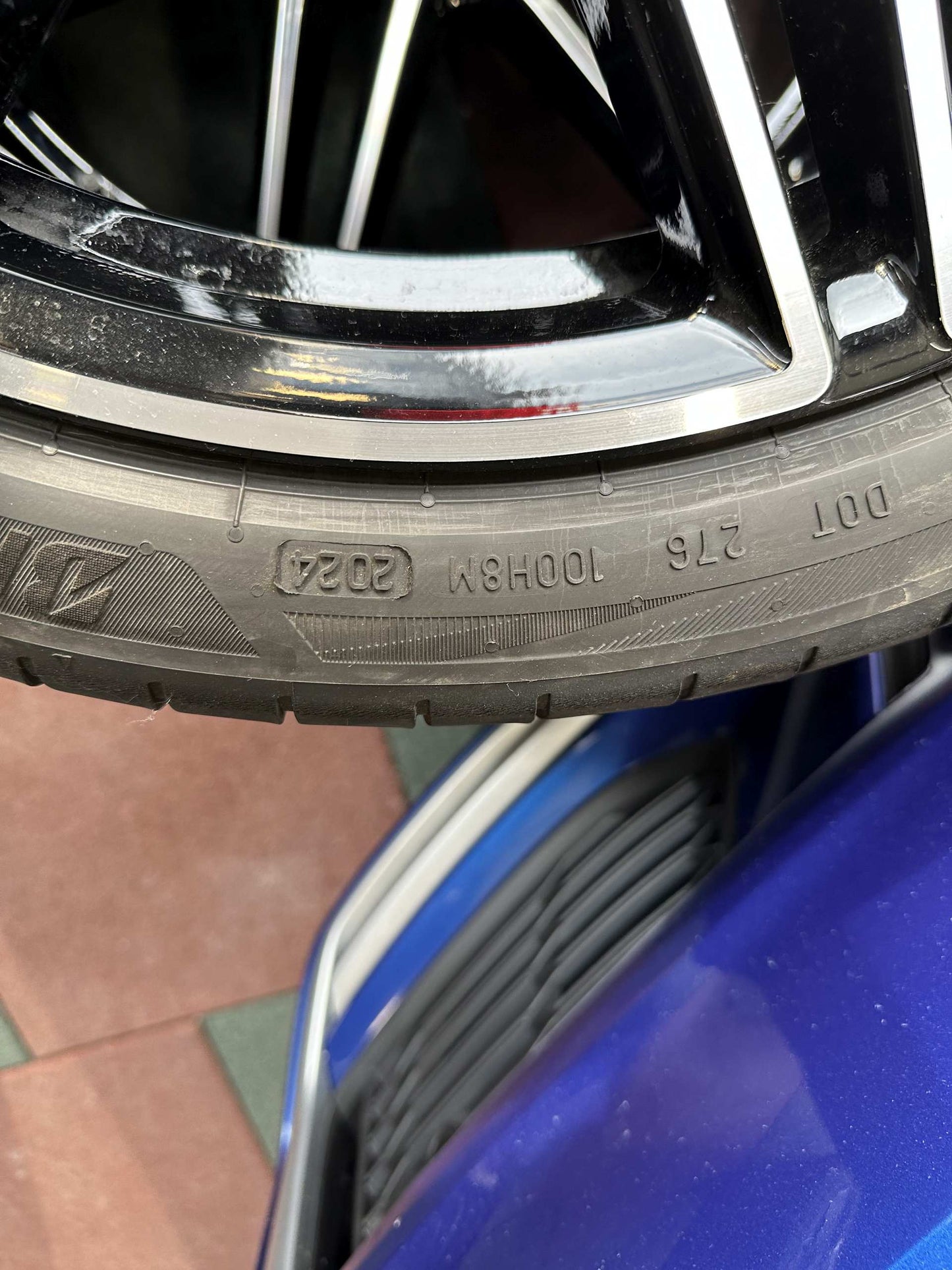 Оригинал Mercedes C klasse W206 AMG 19 Zoll Мерцедес Ц класа W206 19 цола AMG летен комплект летни гуми