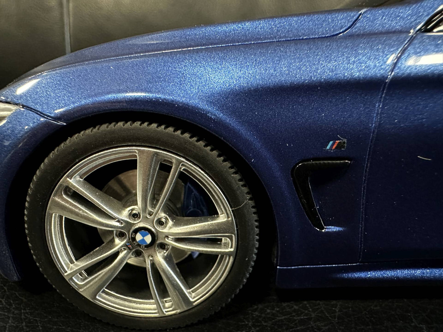Bmw 435i M Sport Coupe blue Limitiert 1231/1500 1:18 GT Spirit GT027 Бмв 435i M Спорт син Лимитирана