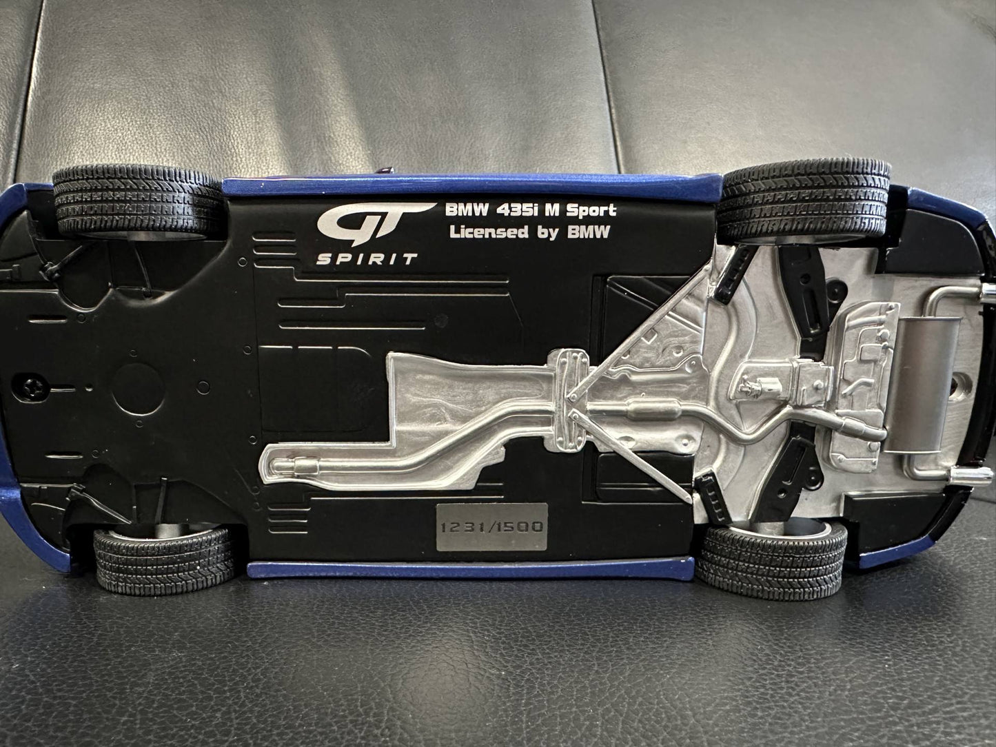 Bmw 435i M Sport Coupe blue Limitiert 1231/1500 1:18 GT Spirit GT027 Бмв 435i M Спорт син Лимитирана