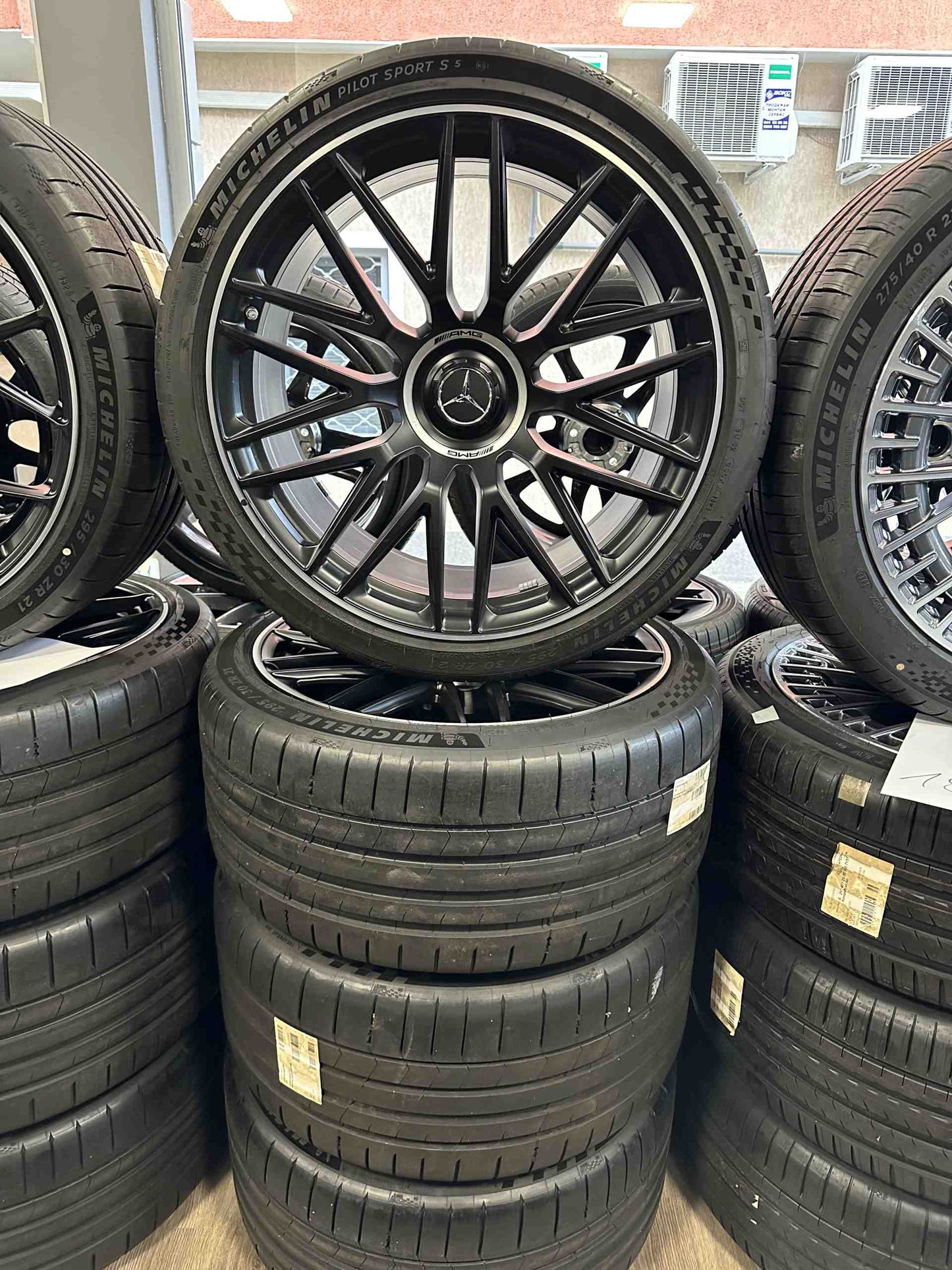 Като Нови Mercedes AMG GT C192 W192 21 Zoll Мерцедес GT 21 цол джанти летен комплект летни гуми