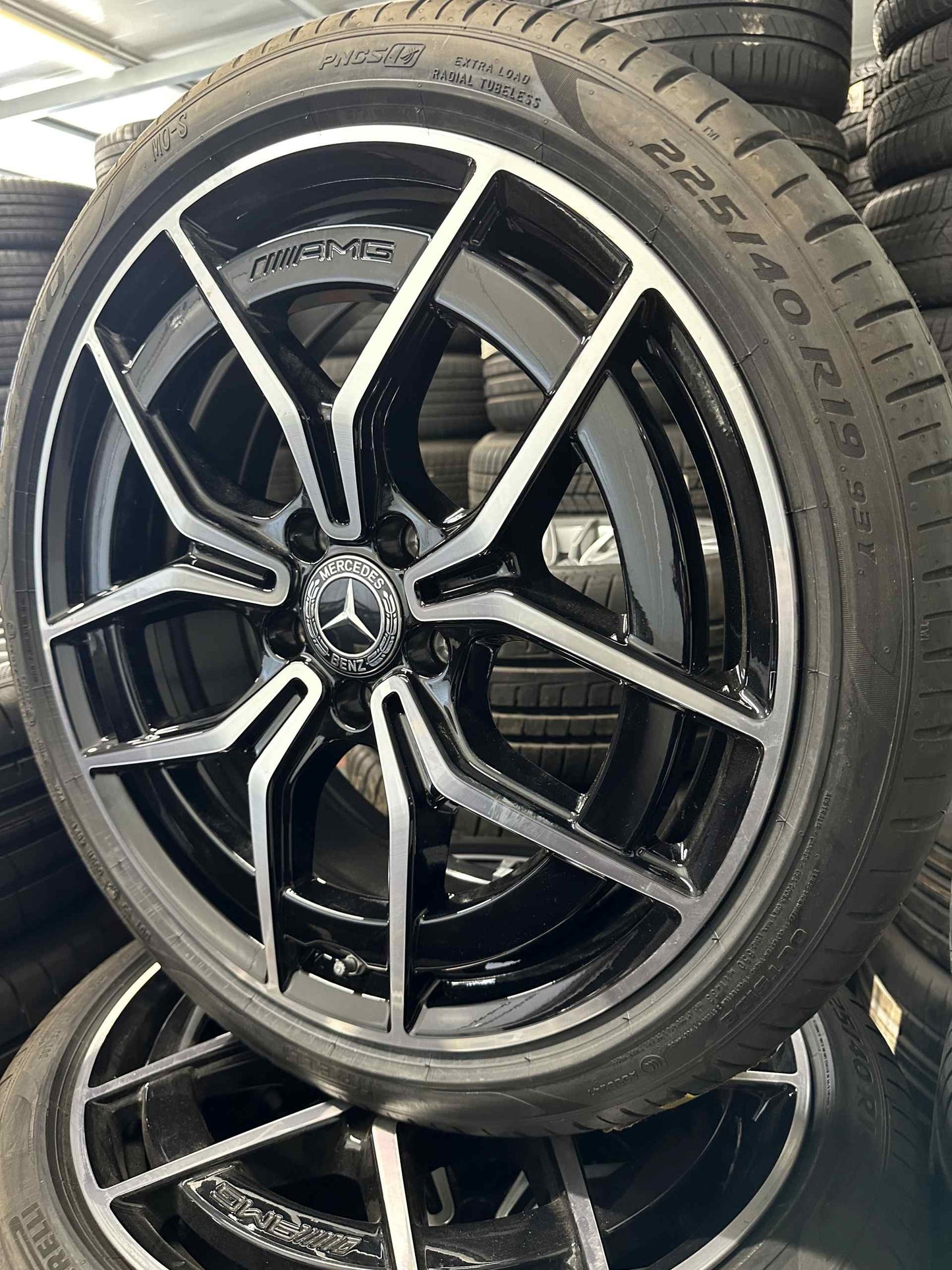 Нови Оригинал Mercedes C klasse W206 AMG 19 Zoll Мерцедес Ц класа W206 19 цола AMG летен комплект летни гуми