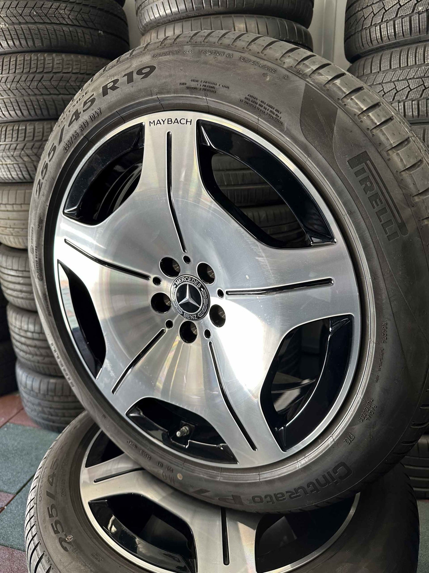 Оригинал Нови Mercedes S Klasse Maybach Мерцедес С Класа Майбах W223 19 цола джанти летен комплект летни гуми