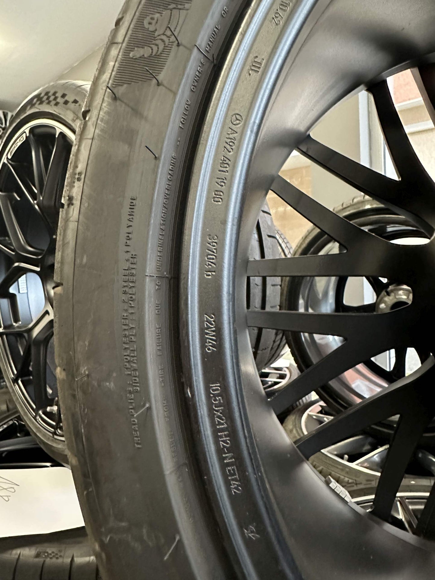 Като Нови Mercedes AMG GT C192 W192 21 Zoll Мерцедес GT 21 цол джанти летен комплект летни гуми