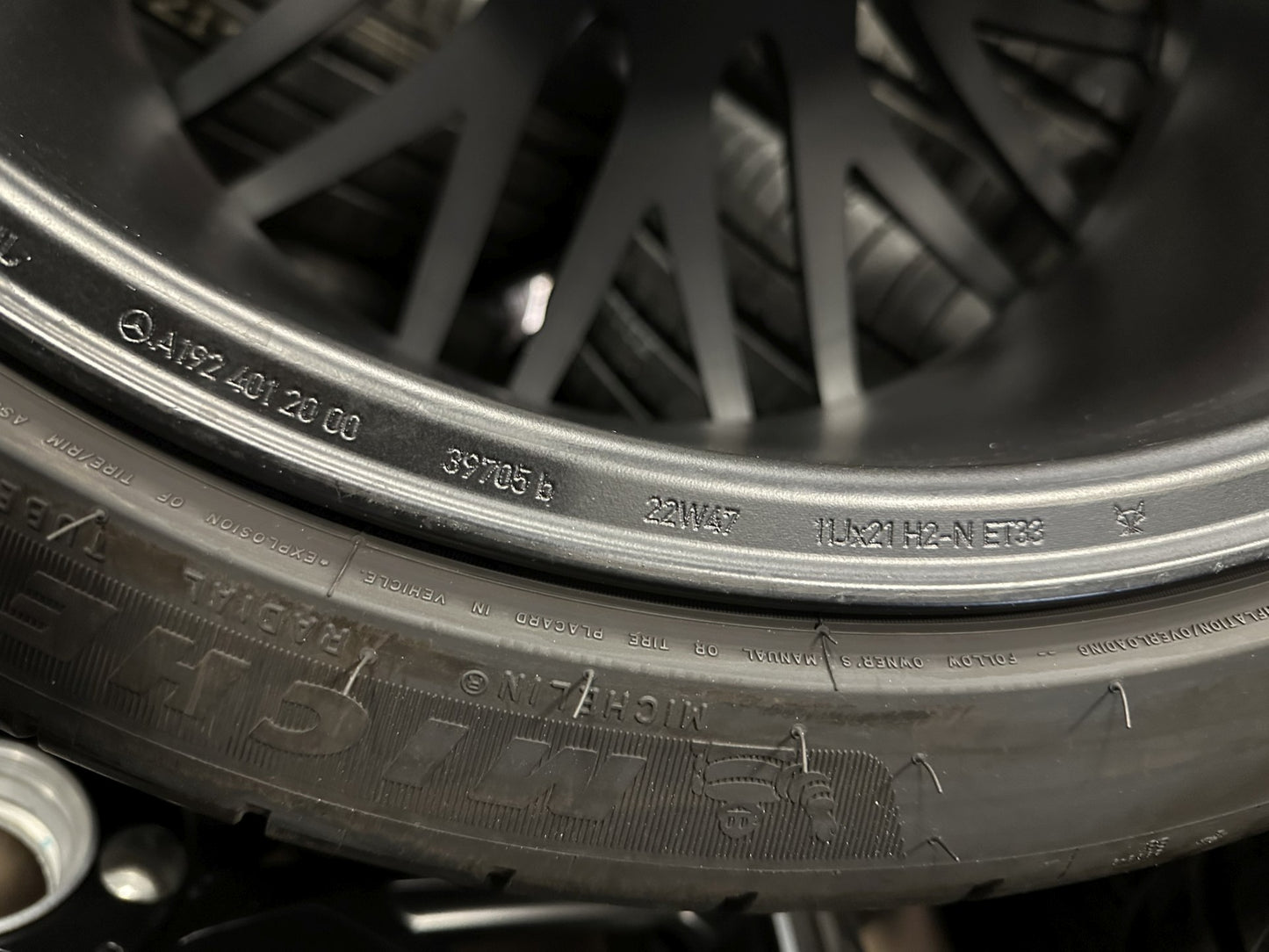 Като Нови Mercedes AMG GT C192 W192 21 Zoll Мерцедес GT 21 цол джанти летен комплект летни гуми