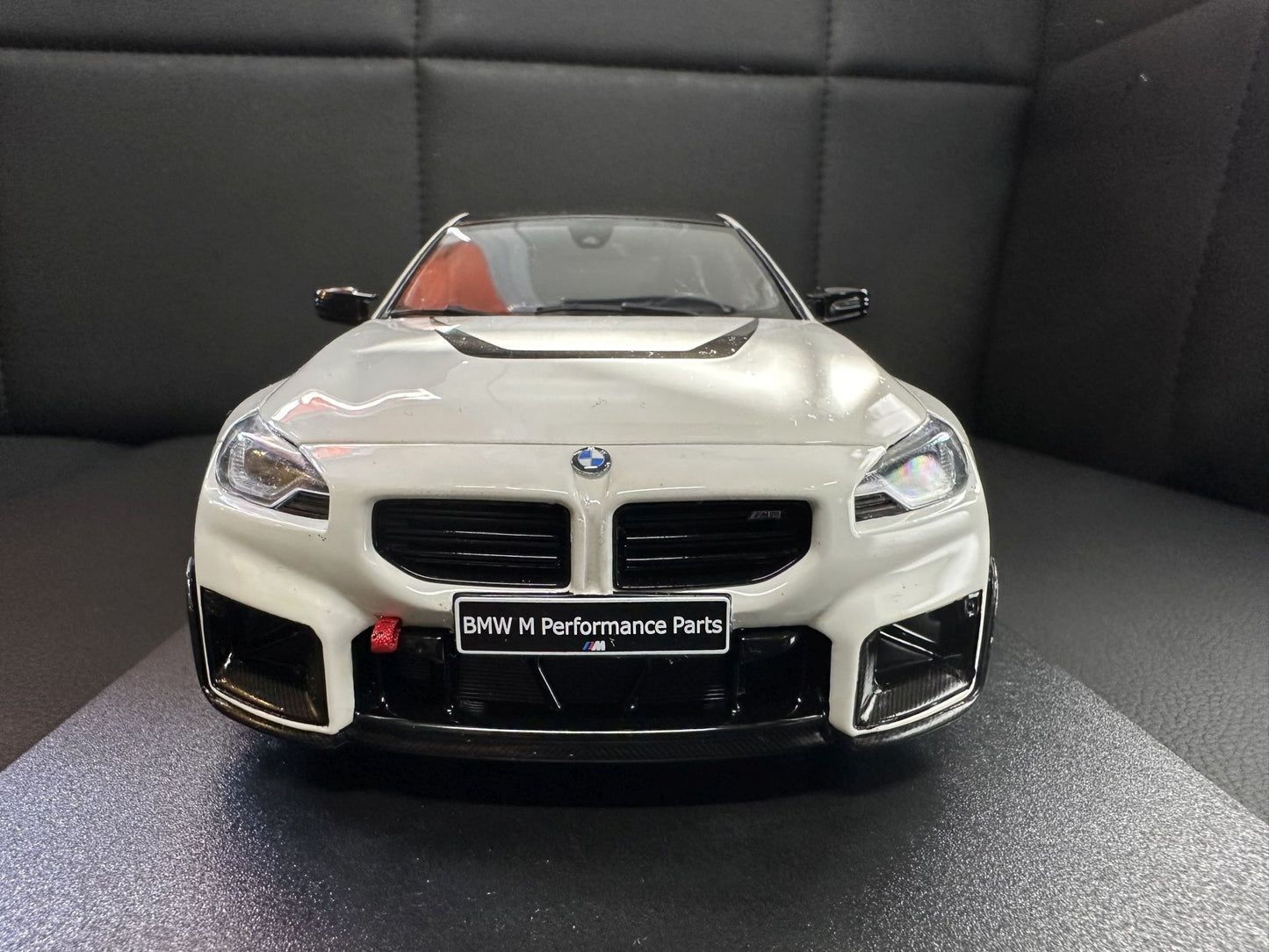 Bmw M2 Performance G87 white 1:18 GT Spirit GT476 Бмв M2 бял