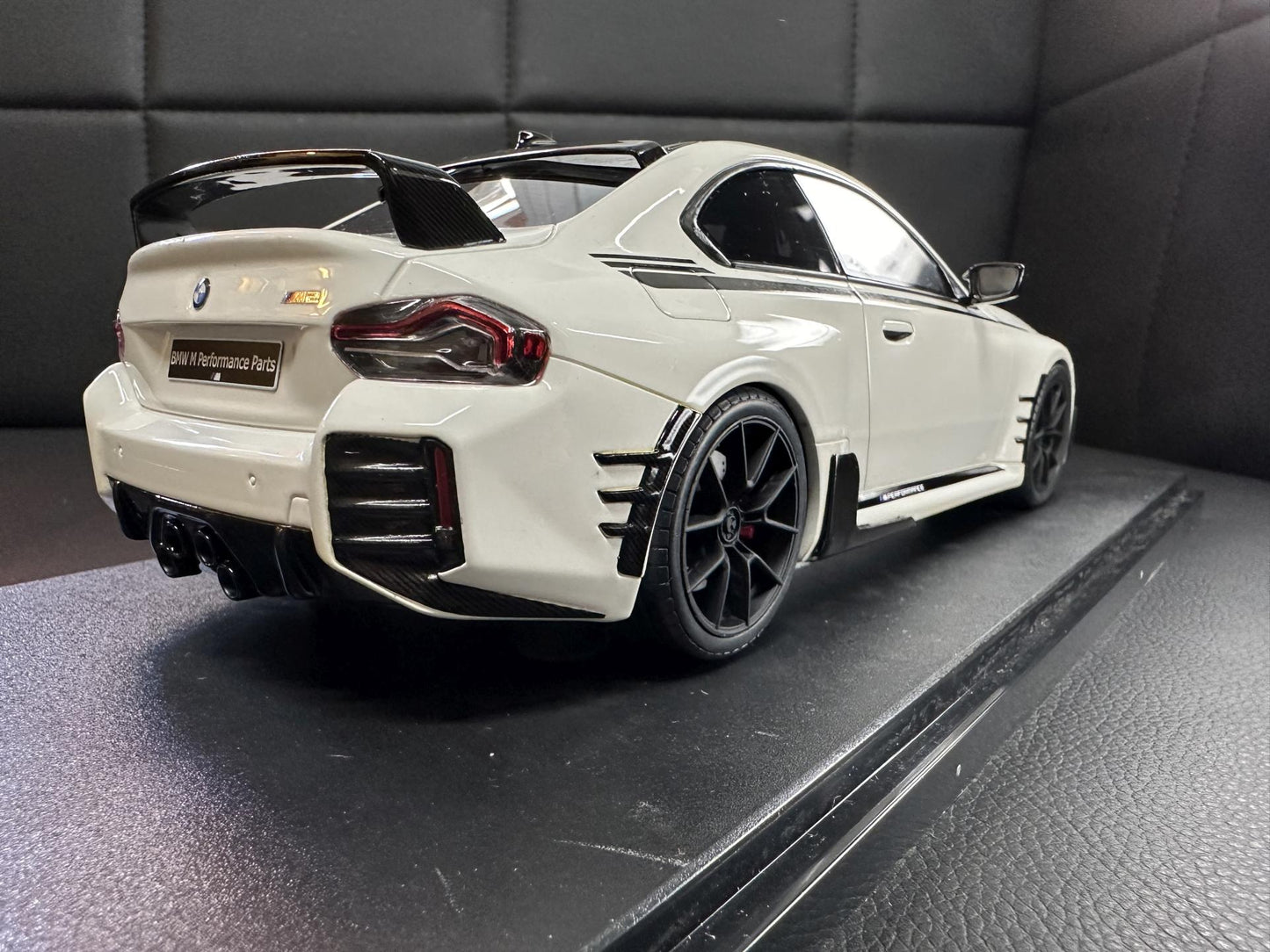 Bmw M2 Performance G87 white 1:18 GT Spirit GT476 Бмв M2 бял