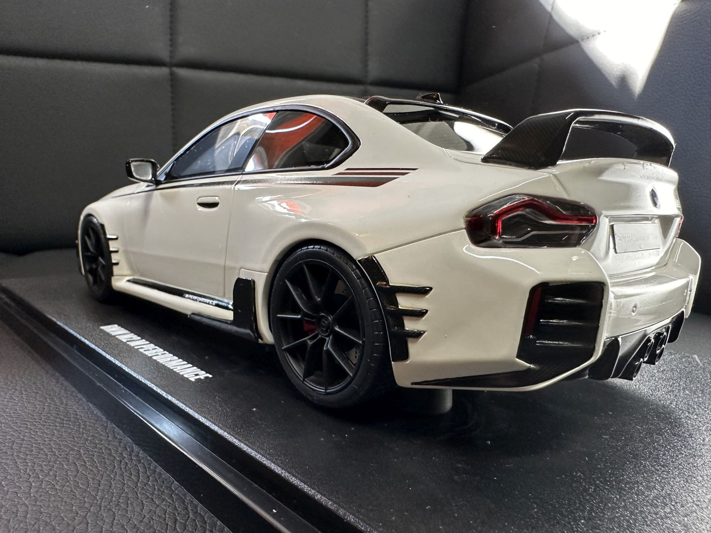 Bmw M2 Performance G87 white 1:18 GT Spirit GT476 Бмв M2 бял
