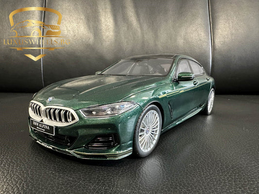 Bmw B8 Gran Coupe Alpina green Limitiert 1:18 GT Spirit GT481 Бмв Б8 Алпина зелен Лимитирана