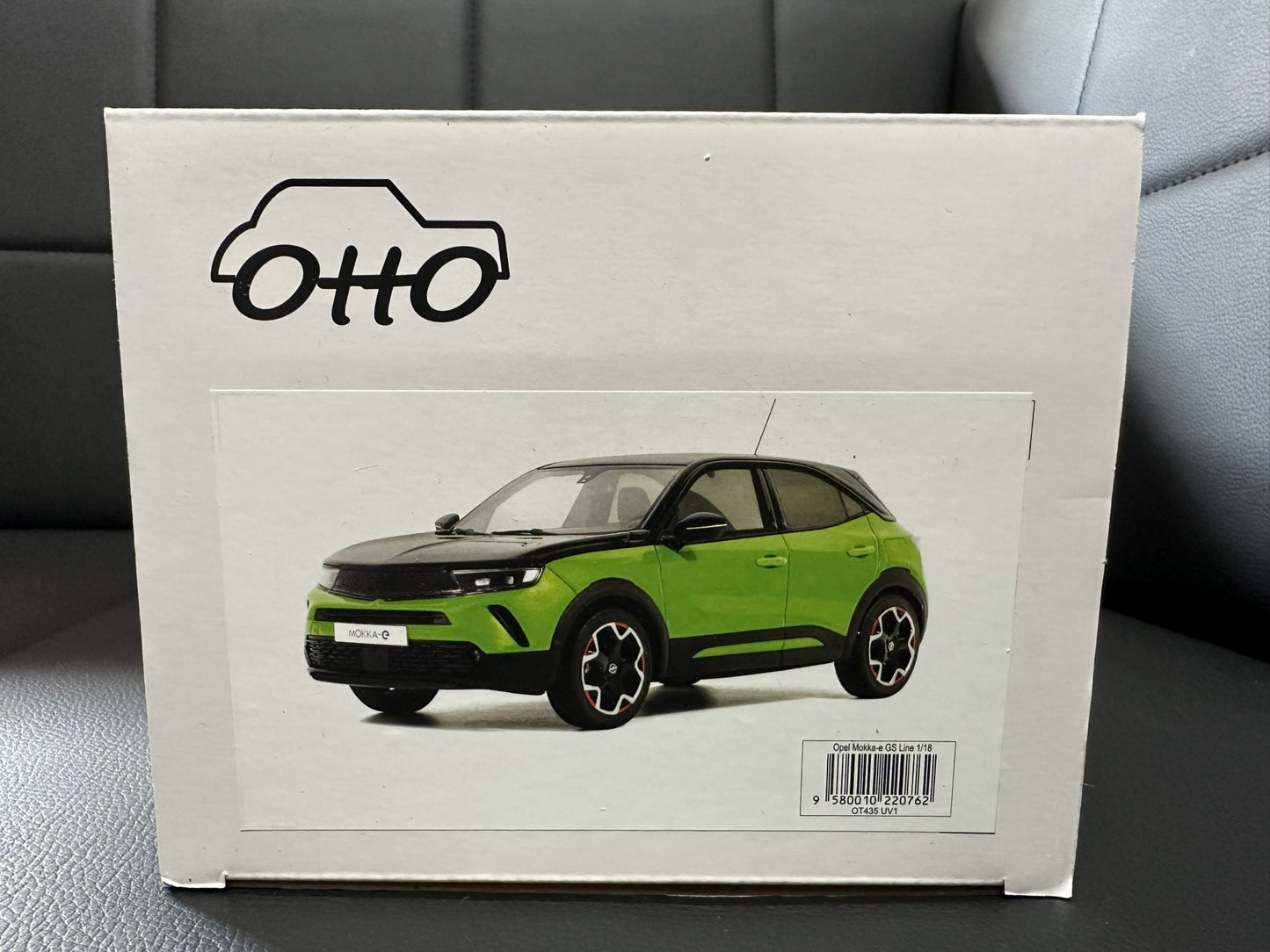 Opel Mokka-e GS Line green ОТ435 Limitiert 795/999 1:18 Otto Опел Moka-e Лимитирана зелена