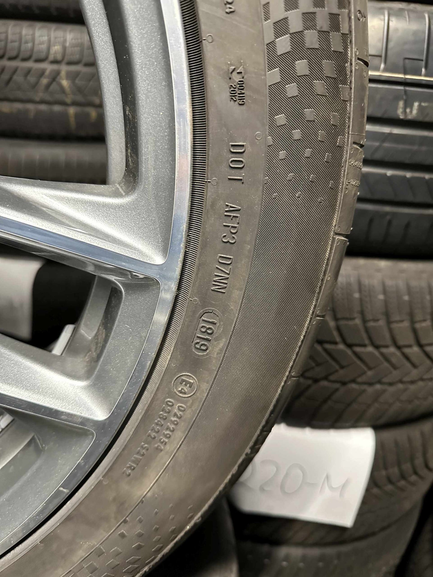 Като Нови Mercedes GLS X166 W166 275 45 21 Zoll AMG Мерцедес ГЛС 275 45 21 цола АМГ джанти летен комплект летни гуми