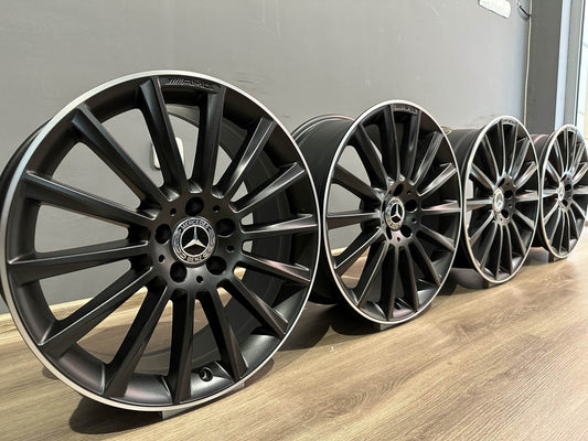 Оригинални Mercedes C C43 Klasse W205 AMG 19 Zoll Мерцедес Ц Класа W205 AMG Алуминиеви джанти 19 цола A2054015400 A2054016600