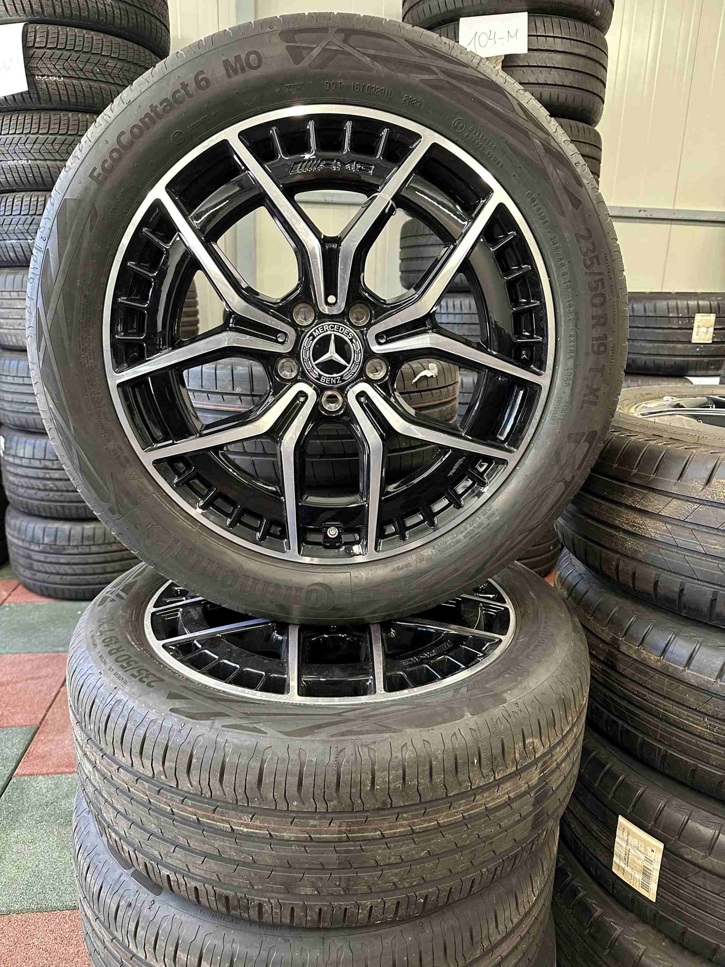Като нови Mercedes EQA EQB H243 X243 19 Zoll AMG Мерцедес 19 цола AMG джанти летен комплект летни гуми
