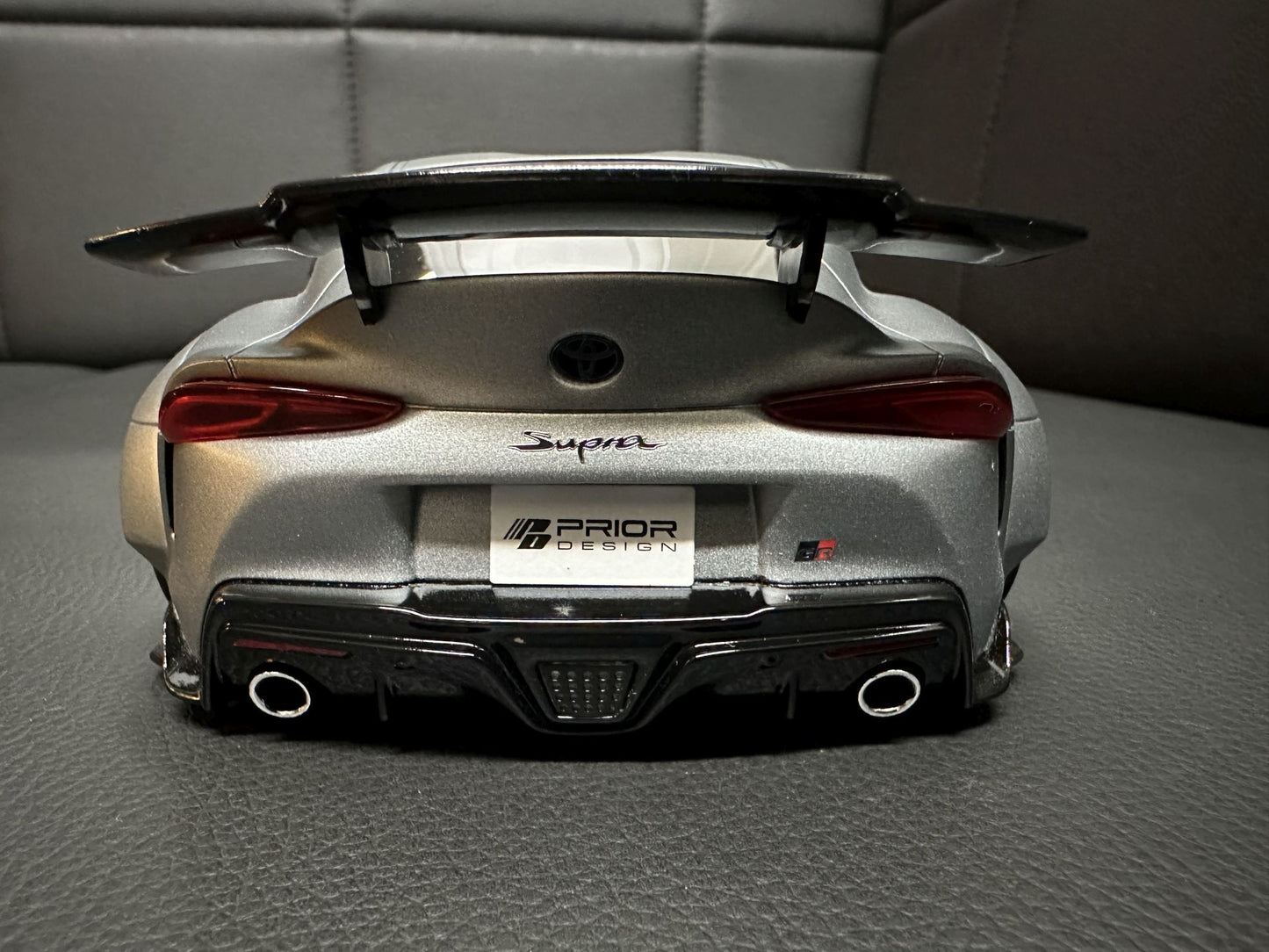 Toyota Supra Prior Design Limitiert grey 130/999 1:18 GT Spirit GT343 сив Лимитирана