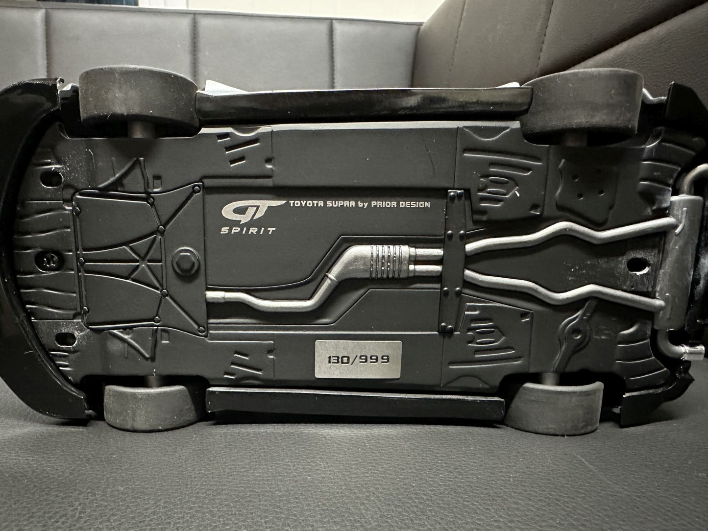 Toyota Supra Prior Design Limitiert grey 130/999 1:18 GT Spirit GT343 сив Лимитирана