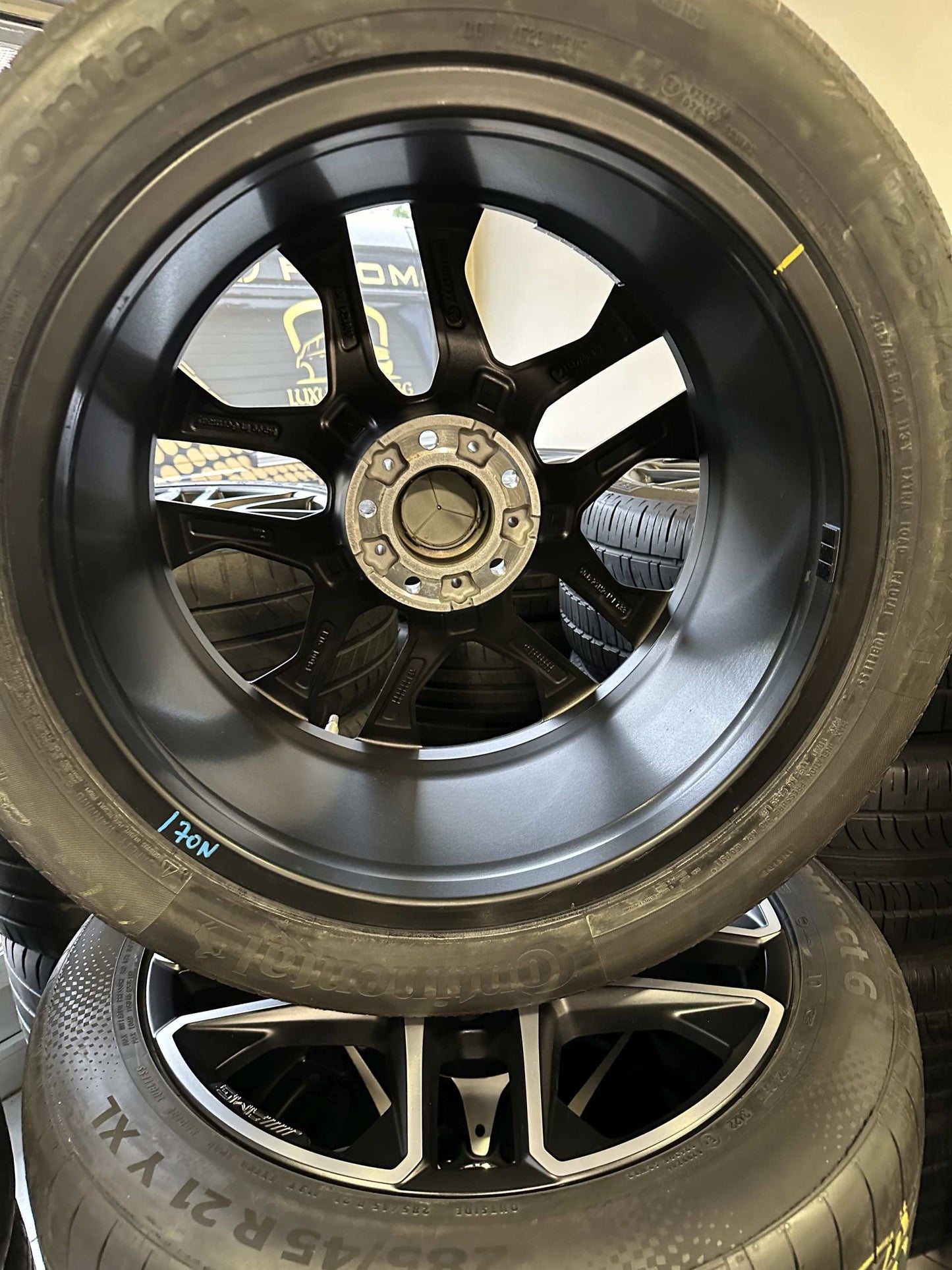 Оригинал като нови Mercedes AMG G klasse 21 Zoll Мерцедес Г класа W463 21 цола AMG джанти летен комплект летни гуми