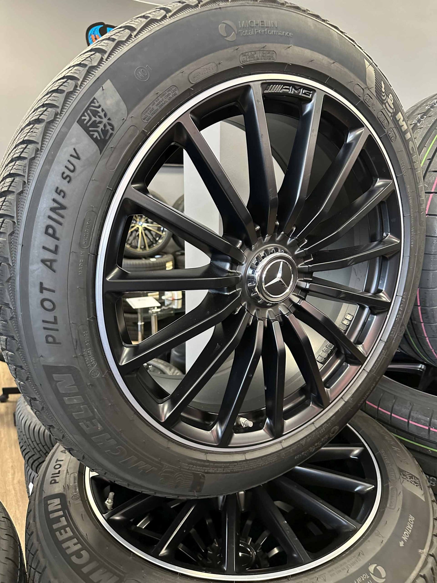 Оригинал Като Нови Mercedes GLS63 X167 22 Zoll AMG Мерцедес ГЛС63 X167 W167 22 цола джанти зимен комплект зимни гуми