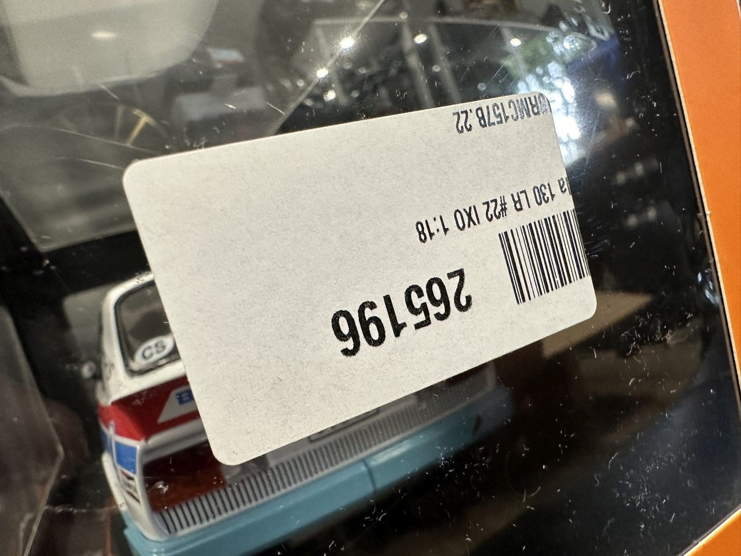 Skoda 130 LR WRC Rally Acropolis 1986 1:18 IXO 18RMC157B.22 Шкода 130 Рали Акрополис бял 1986