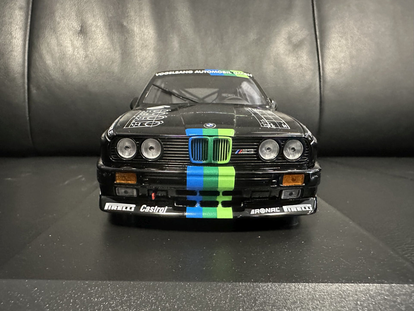 Bmw M3 DTM 1987 Harald Grohs Limitiert 1/300 black 1:18 Minichamps 155872006 Бмв M3 DTM 1987 черен Лимитирана