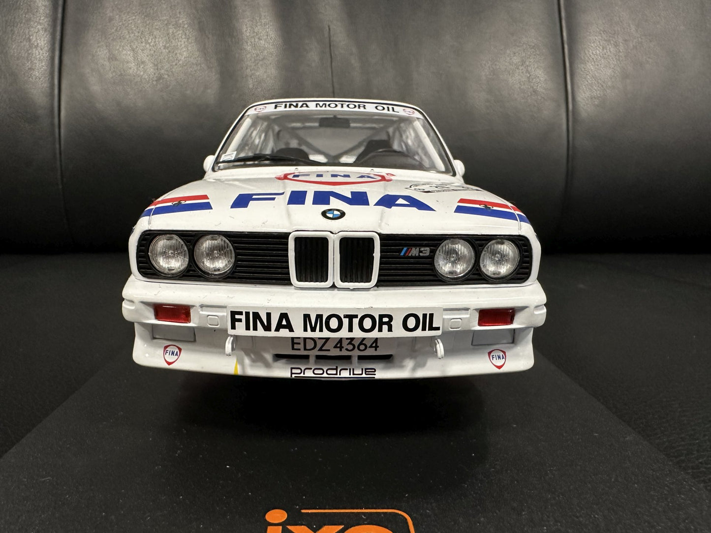 Bmw M3 E30 Rally 1000 Lakes 1989 Duez Lopes white 1:18 IXO 18RMC132.22 Бмв М3 Е30 1989 бял