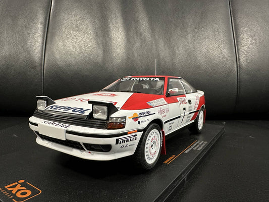 Toyota Celika GT-Four ST165 Rally San Remo 1990 1:18 IXO 18RMC069B.20 Тойота Селика 1990