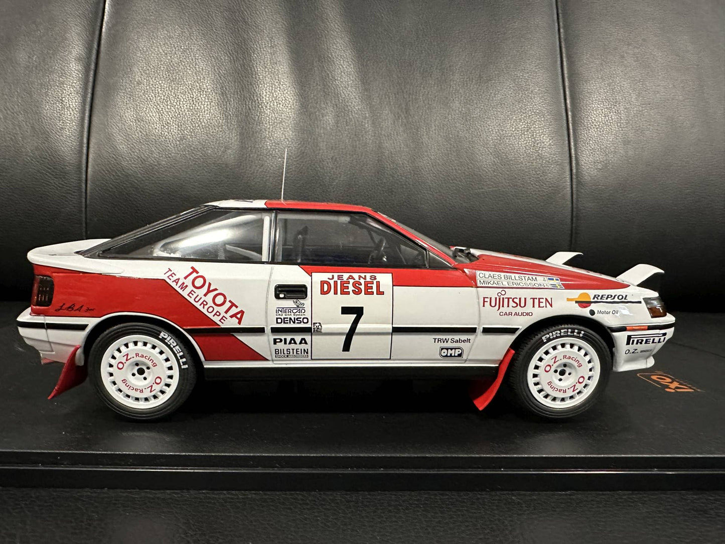 Toyota Celika GT-Four ST165 Rally San Remo 1990 1:18 IXO 18RMC069B.20 Тойота Селика 1990