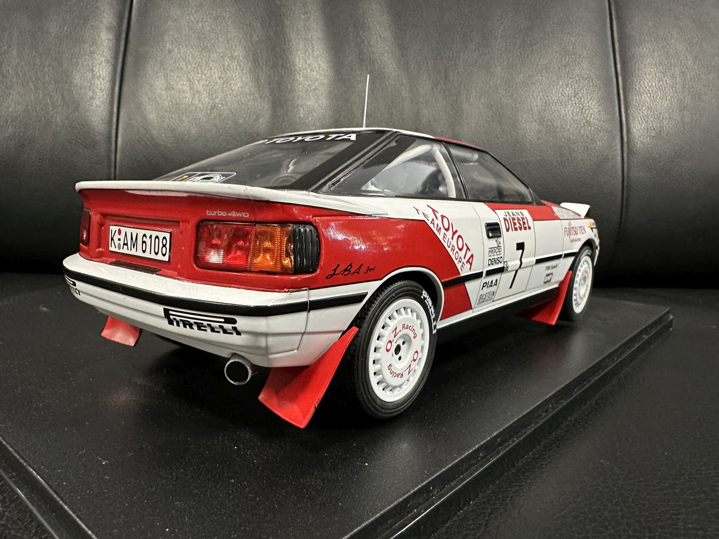 Toyota Celika GT-Four ST165 Rally San Remo 1990 1:18 IXO 18RMC069B.20 Тойота Селика 1990