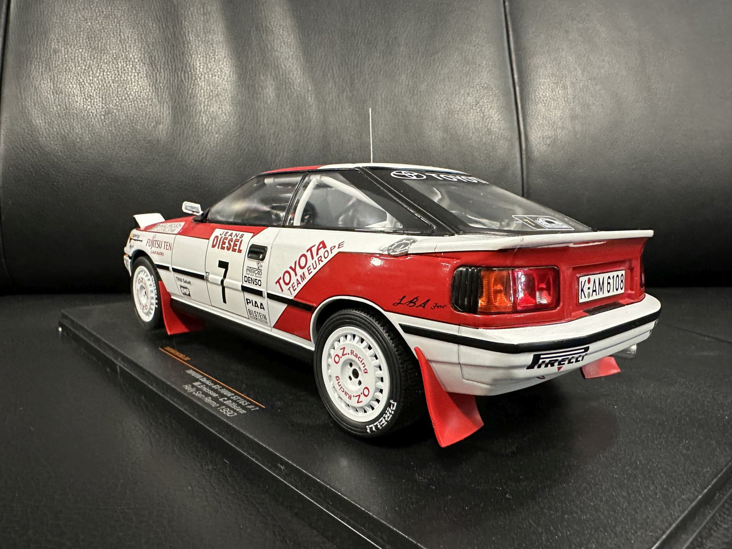 Toyota Celika GT-Four ST165 Rally San Remo 1990 1:18 IXO 18RMC069B.20 Тойота Селика 1990