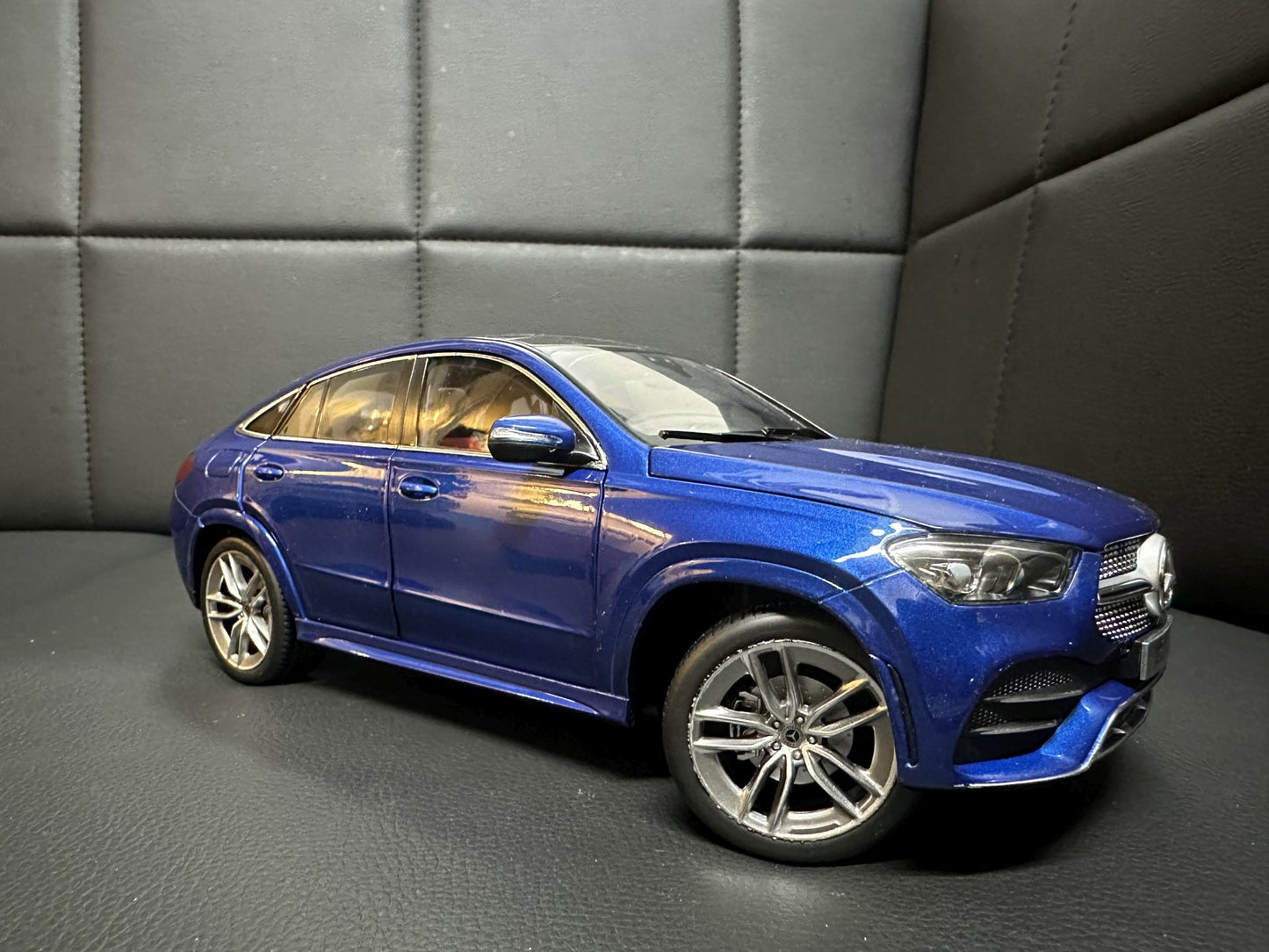 Mercedes Benz GLE Coupe V167 blue 1:18 i Scale Мерцедес Бенц ГЛЕ Купе син
