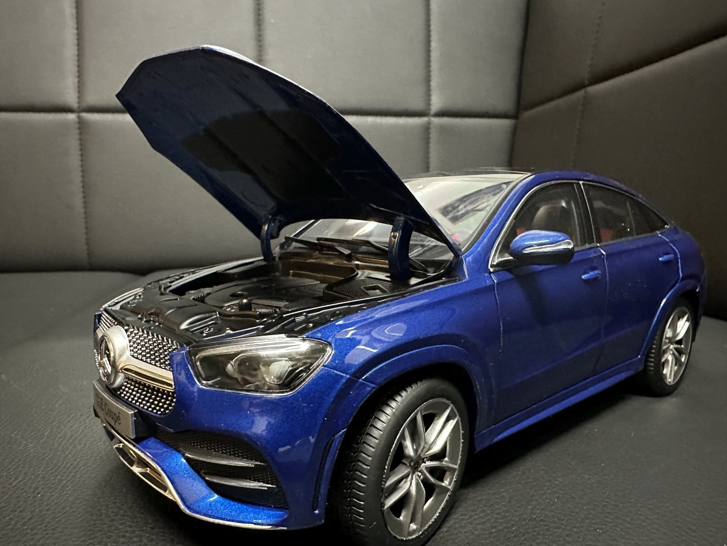 Mercedes Benz GLE Coupe V167 blue 1:18 i Scale Мерцедес Бенц ГЛЕ Купе син