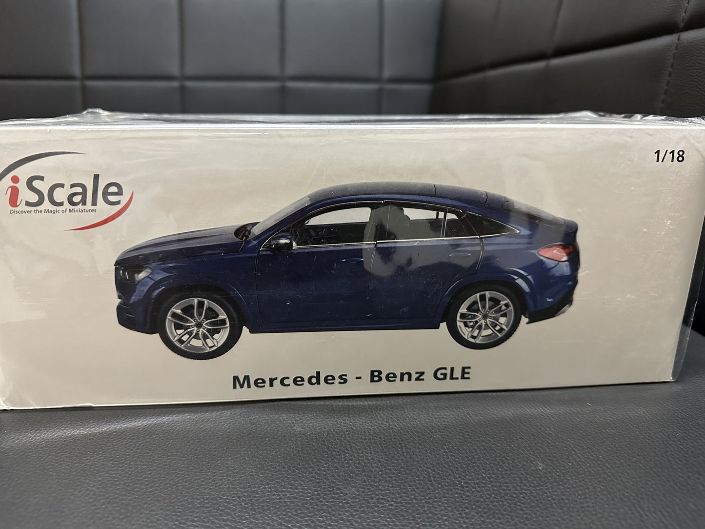Mercedes Benz GLE Coupe V167 blue 1:18 i Scale Мерцедес Бенц ГЛЕ Купе син