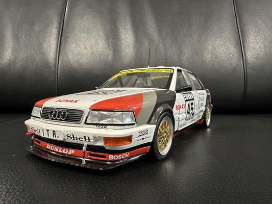 Audi V8 DTM Frank Biela 1991 white 1:18 Werk 83 W1801508 1:18 Ауди В8